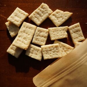Sourdough Butter Crackers